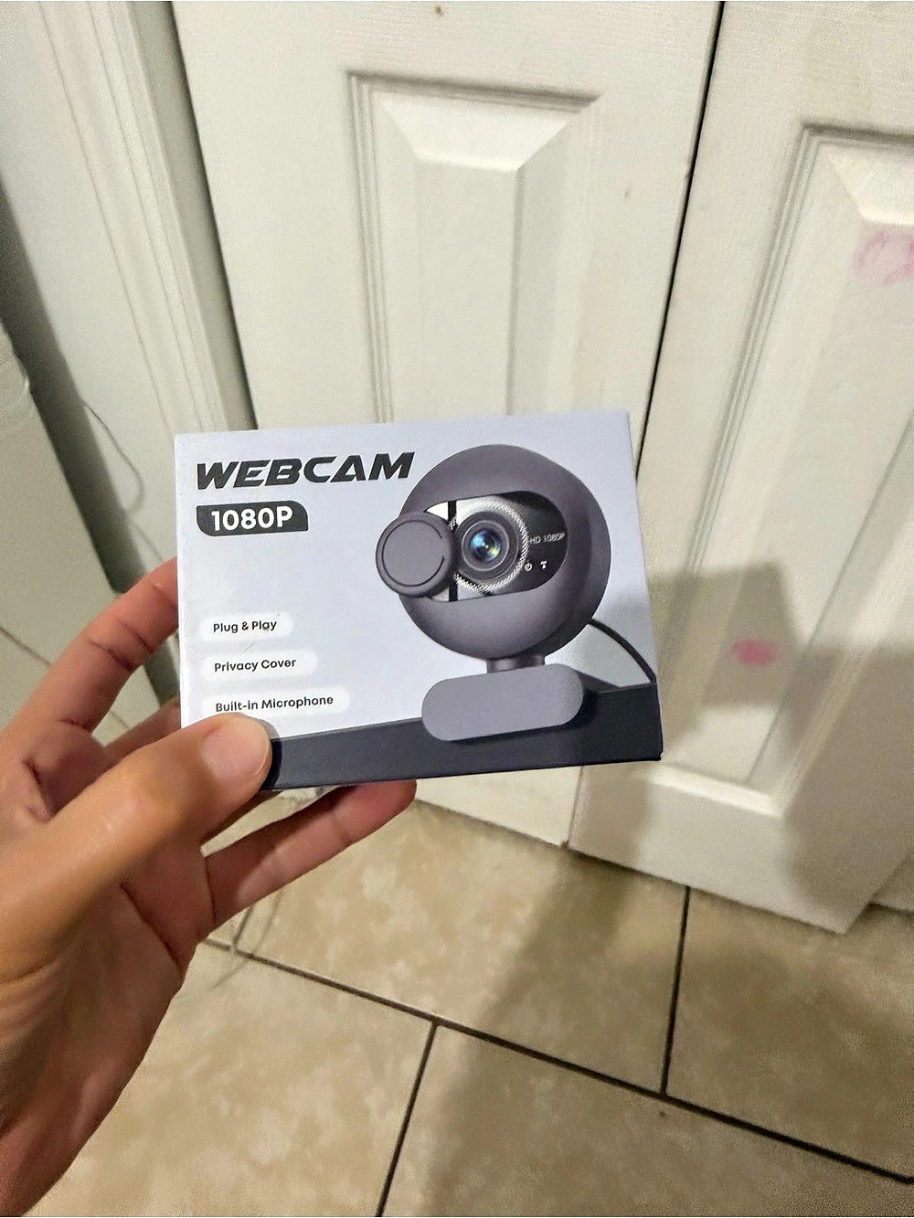 1080P Webcam Black